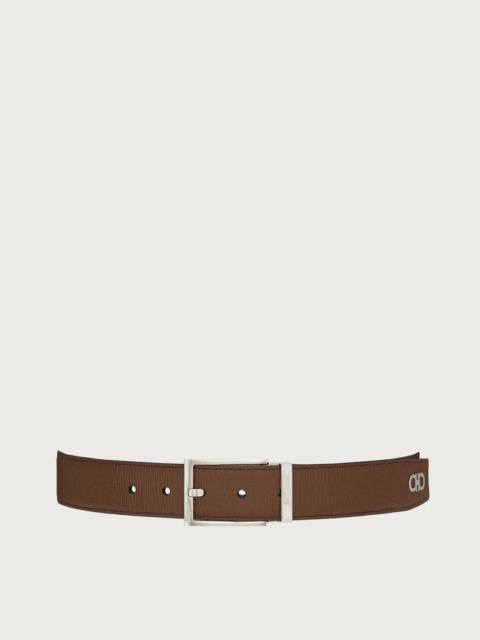 FERRAGAMO REVERSIBLE AND ADJUSTABLE GANCINI BELT