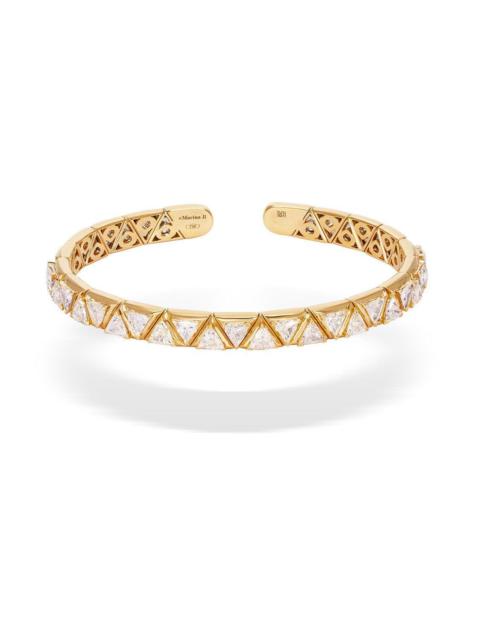 Marina B Diamond Triangolini Bangle Bracelet