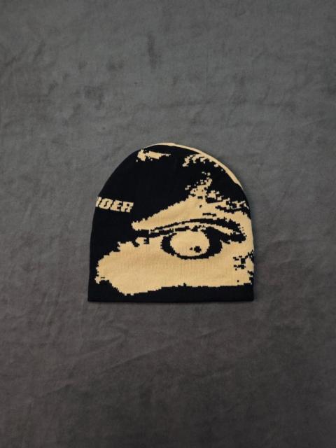 Other brands Japanese Brand - Deadstock Sonder Global Anime Eye No Cuff Black Beanie