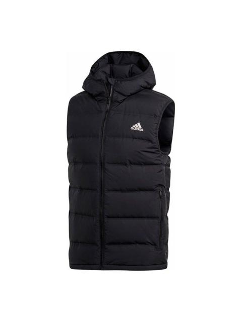 adidas adidas Helionic Hooded Down Vest Men Black BQ2006