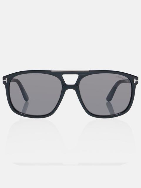TOM FORD Brianna aviator sunglasses