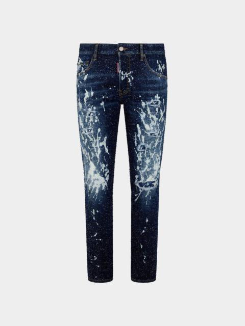 FIREWORKS WASH SKATER JEANS