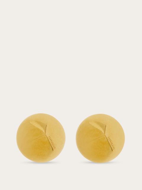 Organic shape earrings (L)