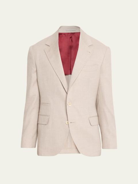 Brunello Cucinelli Linen Suit Jacket