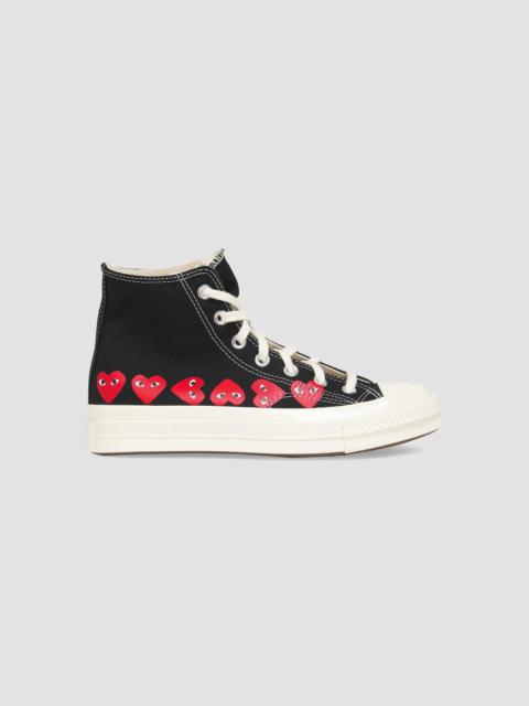 Comme des Garçons PLAY Women's CdG PLAY x Converse Women's's Chuck Taylor All Star Heart High-Top Sneakers - Black
