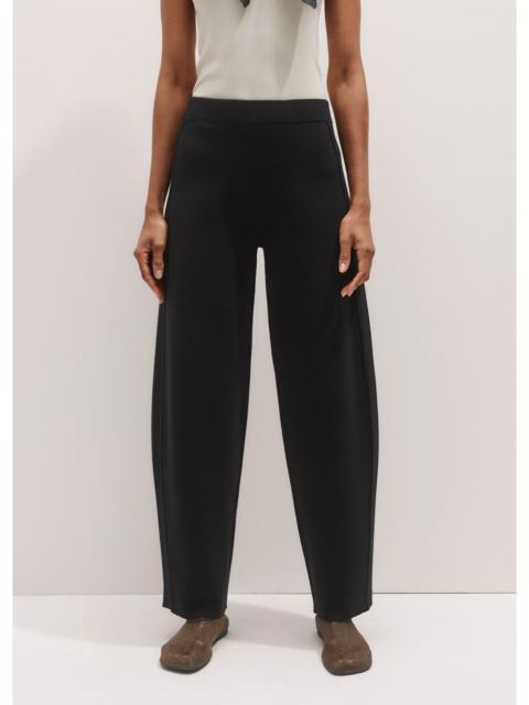 ME+EM Black Milano Knit Extreme Seam Pant
