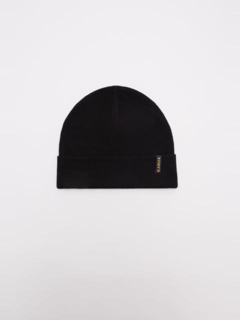 Kanuk Essential Ribbed Beanie in Black