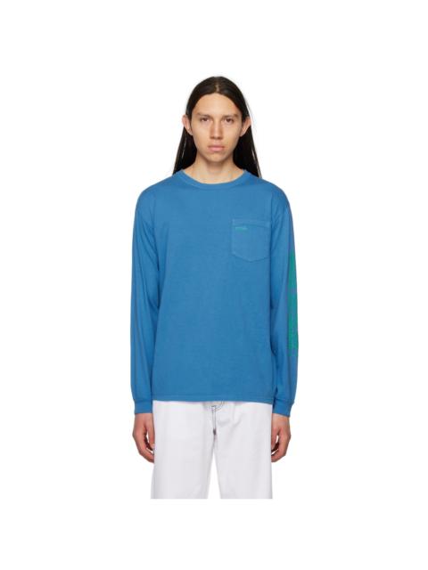 Blue Modern Boy Long Sleeve T-Shirt