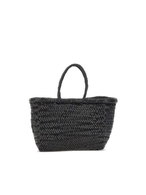 DRAGON DIFFUSION small Triple Jump woven leather tote bag