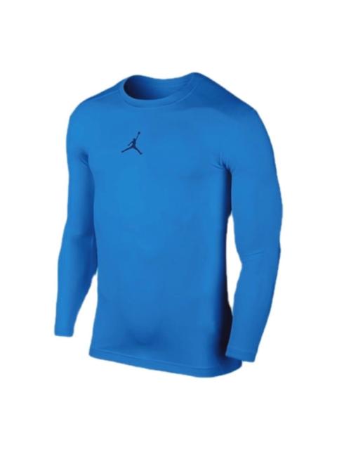 Jordan Air Jordan Dri-Fit Long Sleeve T-Shirt 'Blue' 685815-481