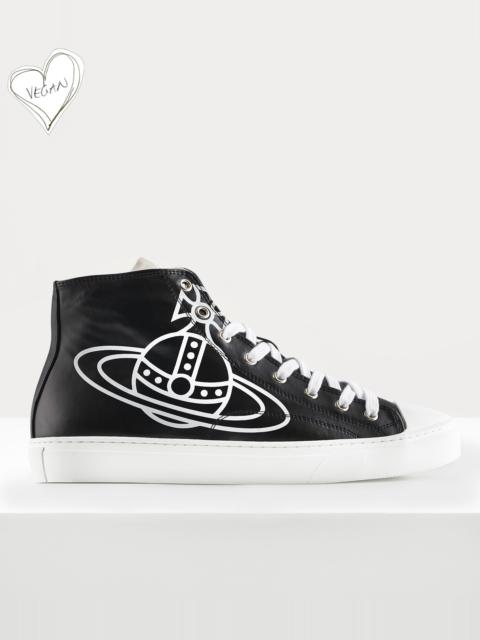 WOMEN'S HIGH TOP PLIMSOLLS