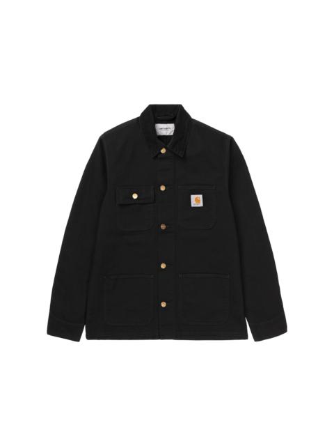 Carhartt WIP Carhartt WIP Michigan Dearborn Canvas 12oz (Summer) Coat Black/Black (Rinsed)