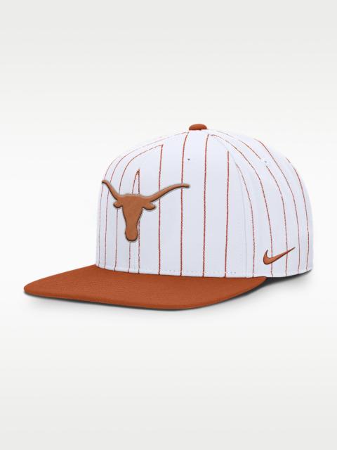 Nike Texas Primetime Pin Stripe 2-Tone Men's Nike Dri-FIT College Adjustable Hat