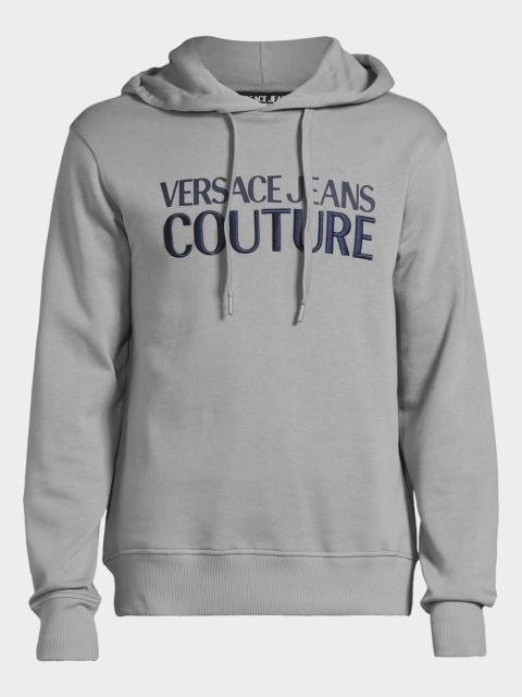 VERSACE Logo Cotton Hoodie