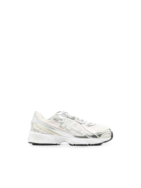 New Balance 740 metallic sneakers