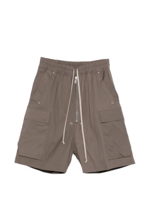 Rick Owens zip cargo shorts