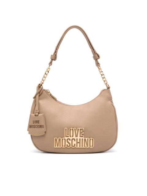 Moschino logo-lettering shoulder bag
