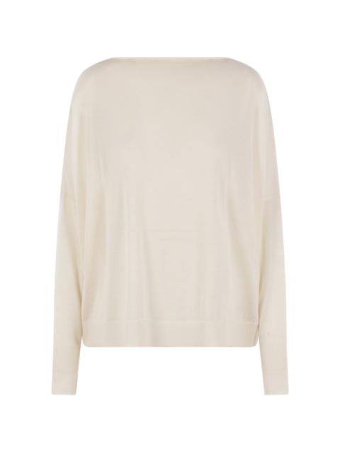 DUŠAN boat-neck sweater