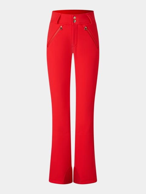 BOGNER Hazel softshell ski pants in Red