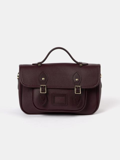 Cambridge Satchel The Soft Satchel - Bordeaux Calf Grain