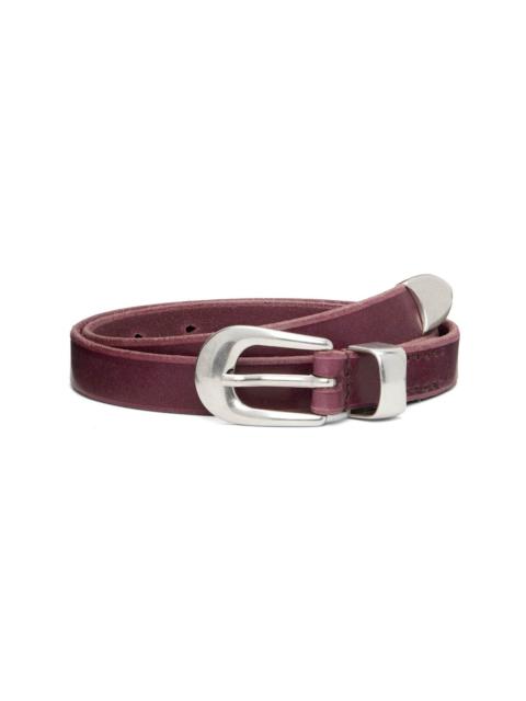 Our Legacy Purple 2 CM Belt