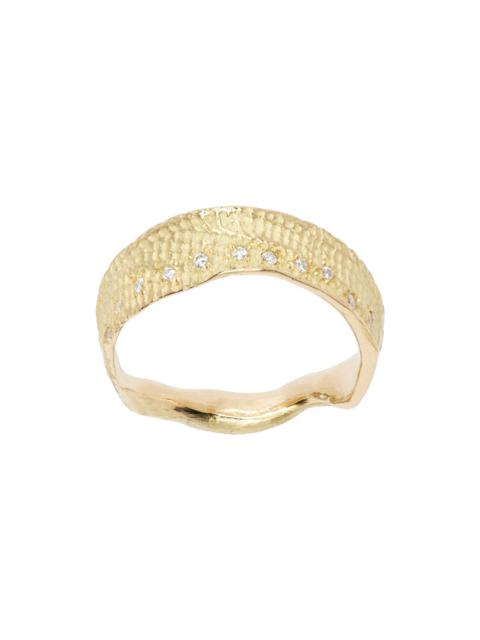 ELHANATI Gold L'amore Mezuzah Ring