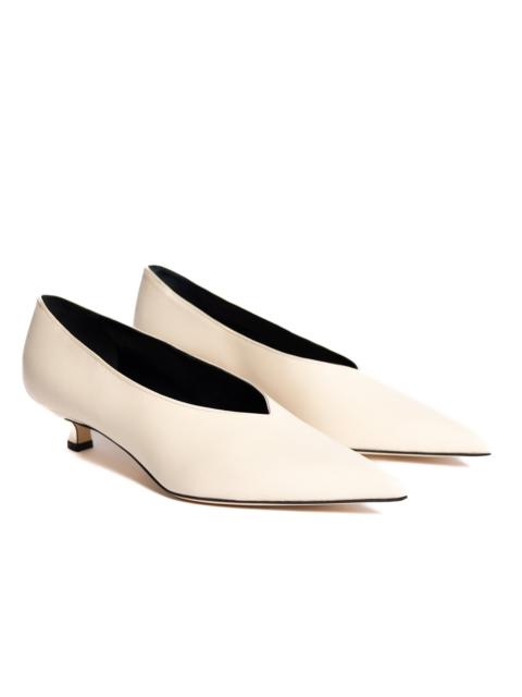 Elleme Vivian Pumps Leather Cream