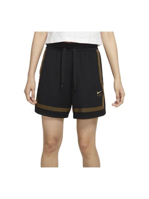 Nike (WMNS) Nike Fly Crossover Casual Sports Basketball Training Shorts Black CK6600-015