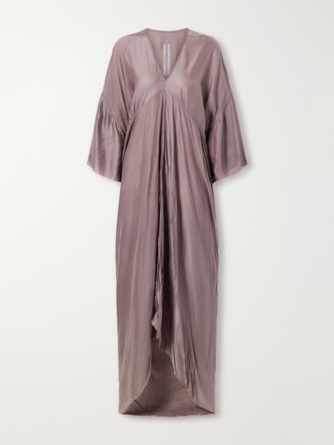Rick Owens Tommy Kite shell gown Grape