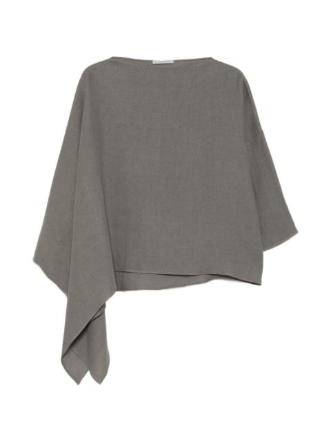 DUŠAN draped blouse