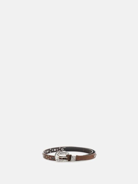 Golden Goose LEATHER BELT WITH STUDS
