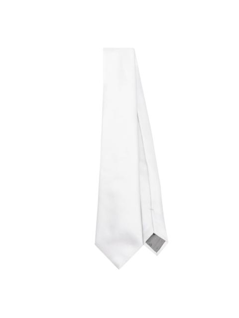 EMPORIO ARMANI faille silk tie