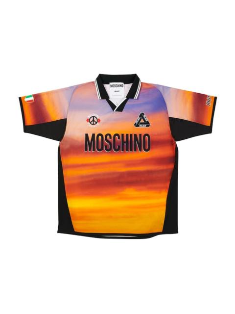 PALACE Palace Moschino Football Shirt Orange Cloud