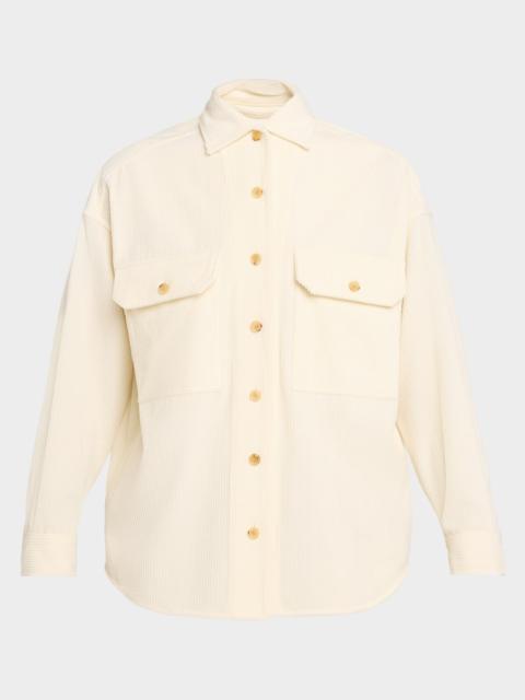 Loro Piana Darby Corduroy Shirt Jacket