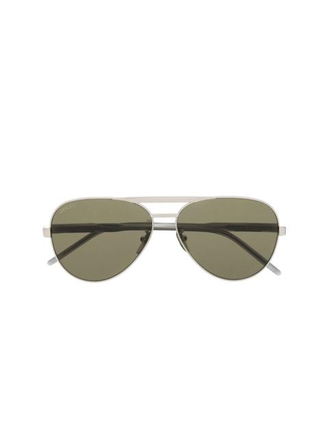 GUCCI GG1163S pilot-frame sunglasses