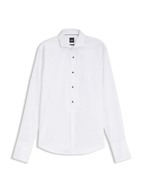 BOSS BOSS ONE REGULAR-FIT SHIRT IN WRINKLE-FREE COTTON POPLIN