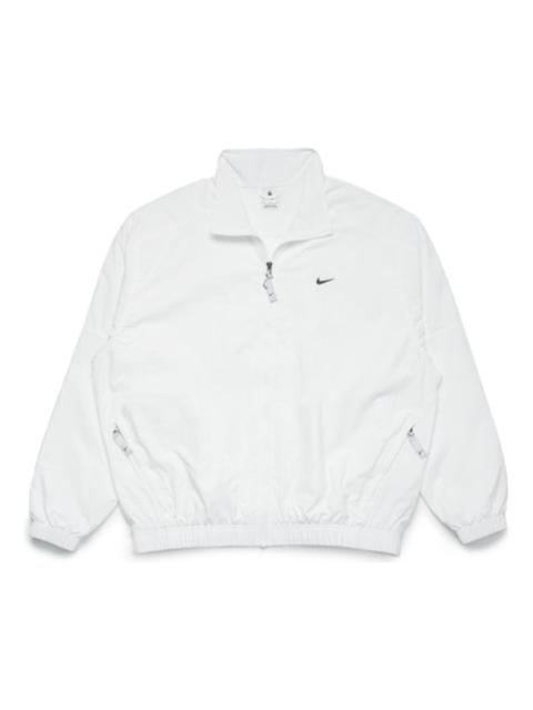 Nike Sportswear Solo Swoosh Track Jacket 'White' DQ5200-100