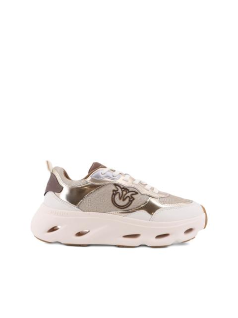 PINKO logo-appliqué sneakers