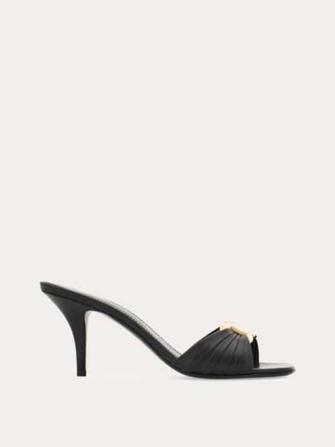 FERRAGAMO Gancini ornament mule