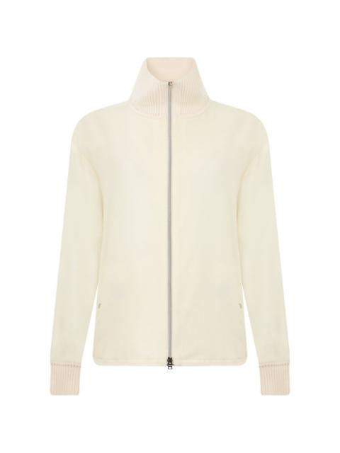 Herno zip-up cashmere jacket