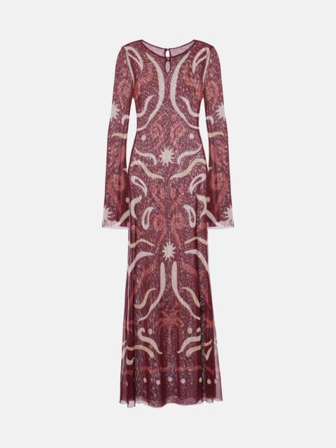 CALA de la CRUZ Amay printed maxi dress