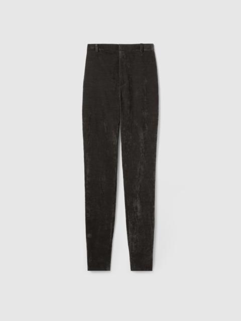 GUCCI Stretch velvet leggings