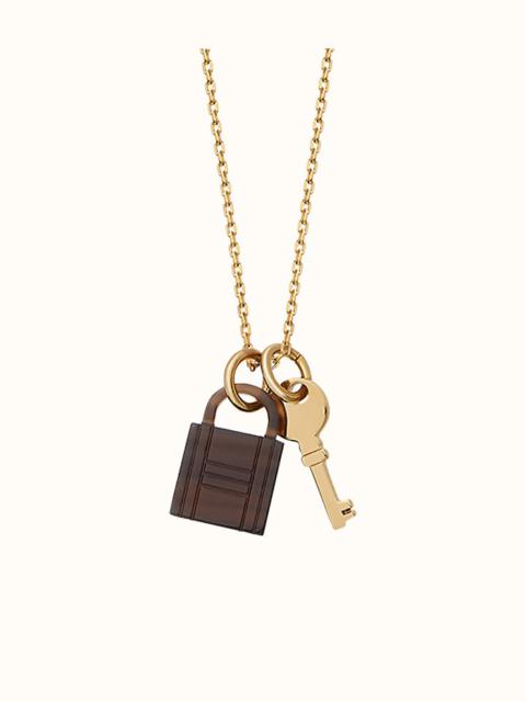 Hermès Amulette Padlock pendant, small model