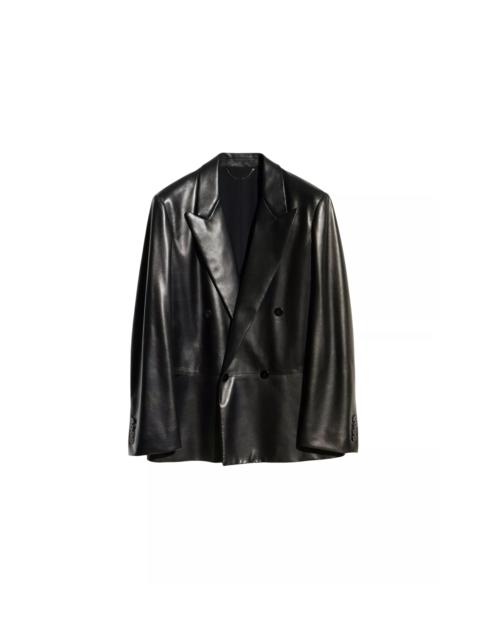 GUCCI Double-Breasted Jacket in Soft Nappa