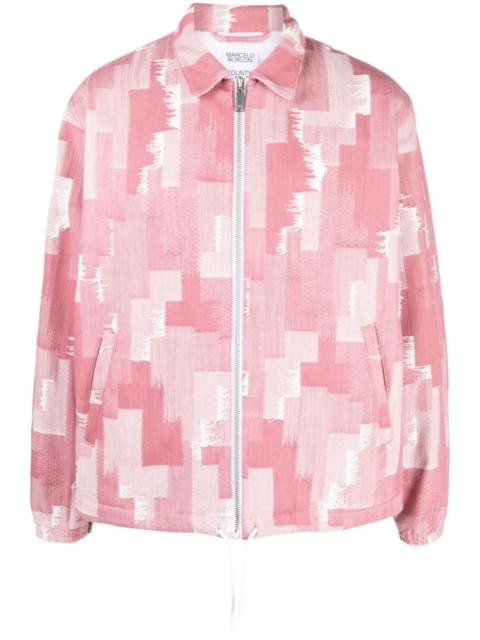 Marcelo Burlon County Of Milan geometric-print shirt jacket