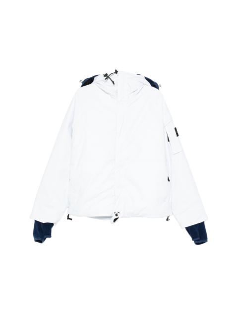 Stone Island LOGO-PATCH COAT
