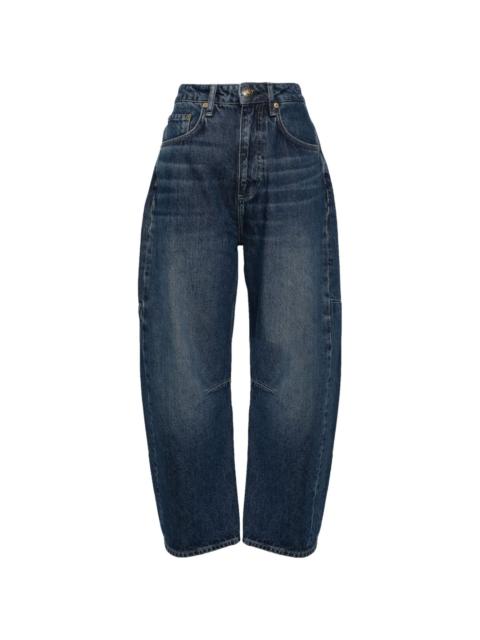 Charlie ankle barrel-leg jeans