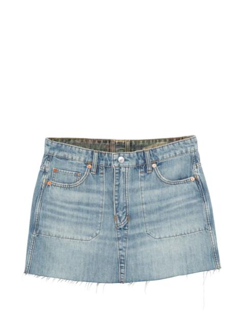 RE/DONE The Rewind denim skirt