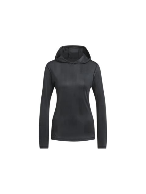 adidas adidas Ultimate365 Printed Hoodie Carbon
