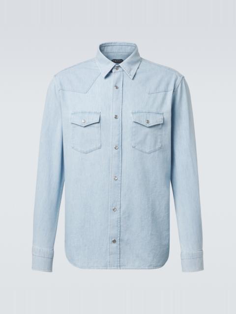 TOM FORD Denim overshirt